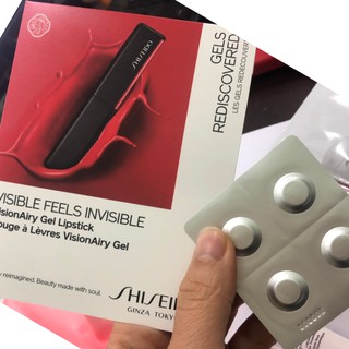 Vỉ son lì Shiseido 4 màu