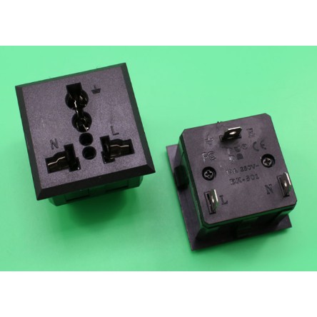 Hạt Ổ Cắm AC 13A 250V, Hạt Ổ Cắm Âm Tường