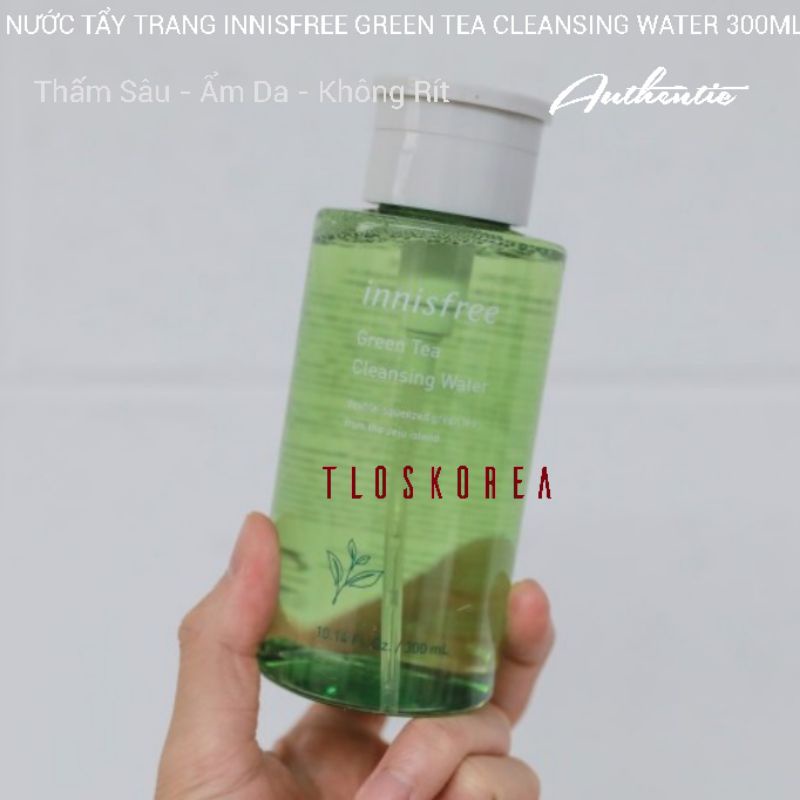 Nước tẩy trang Innisfree Green tea pure cleansing water 300ml