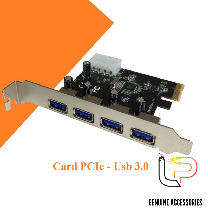 CARD CHUYỂN PCI EXPRESS RA 4 CỔNG USB 3.0 - CARD PCI EXPRESS TO USB 3.0 (4 PORT)