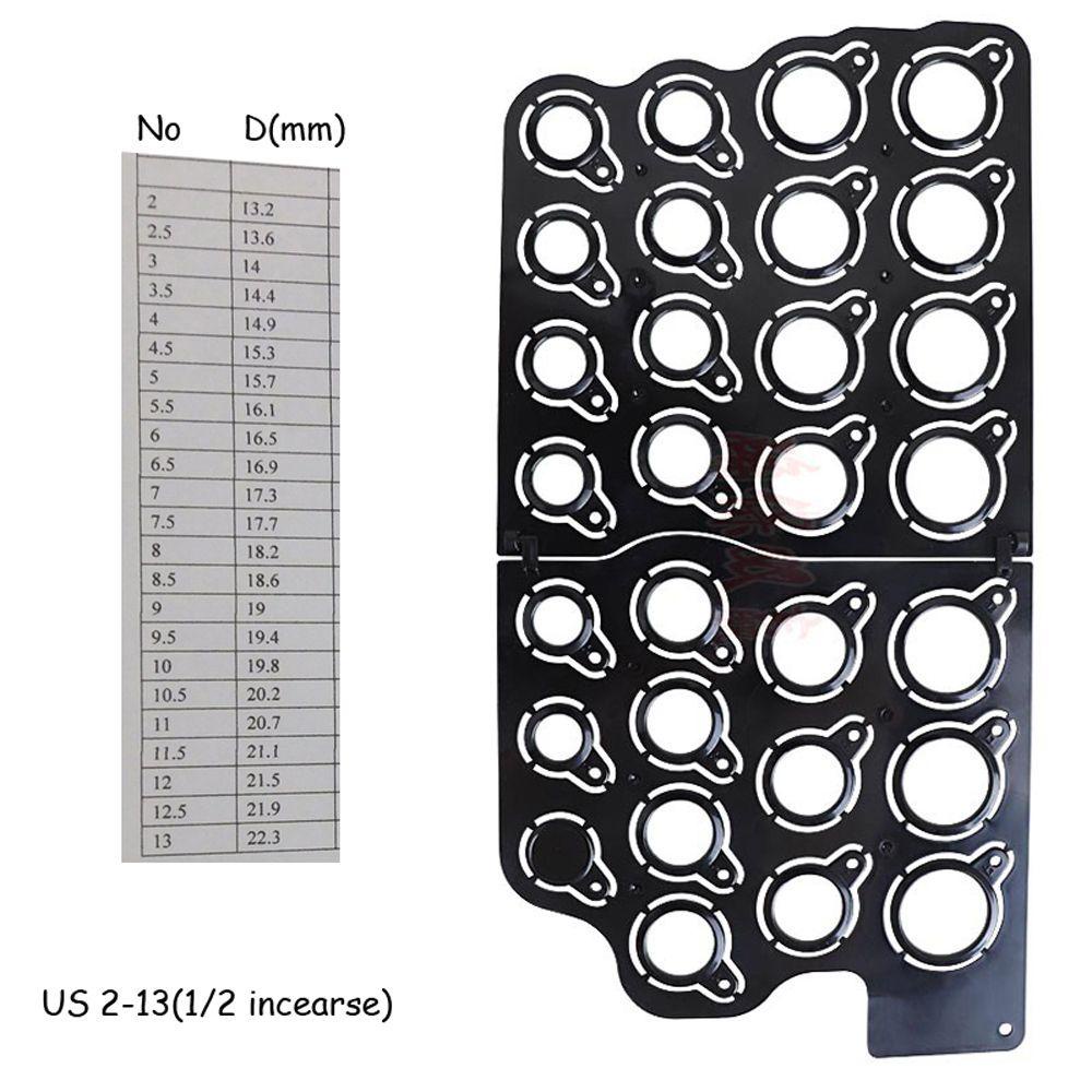 MOCHO Dụng Cụ Đo Kích Thước Ngón Tay 2-13