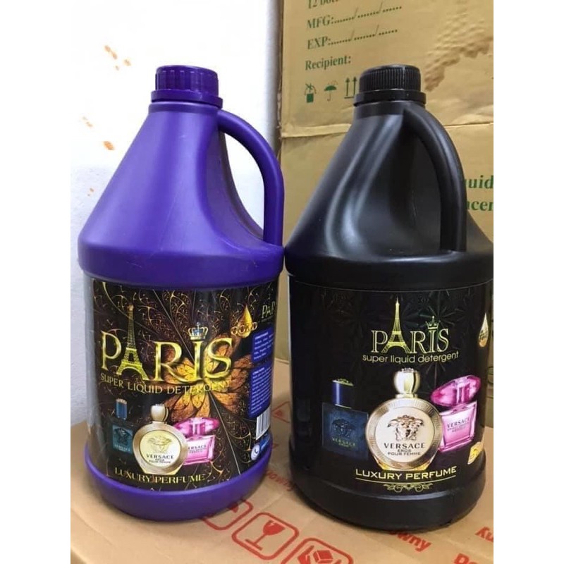 Nước giặt xả PARIS 5in1 [can 3600ml] tiếp kiệm