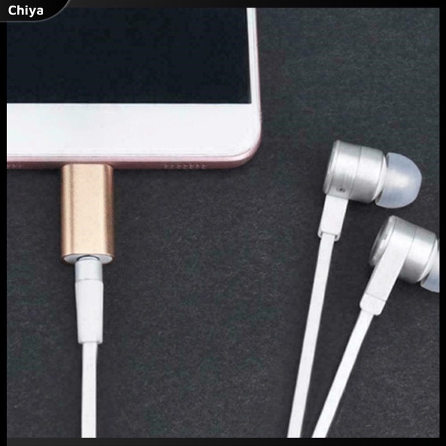 Giắc Chuyển Đổi Từ Type-C Sang Cổng Tai Nghe 3.5MM