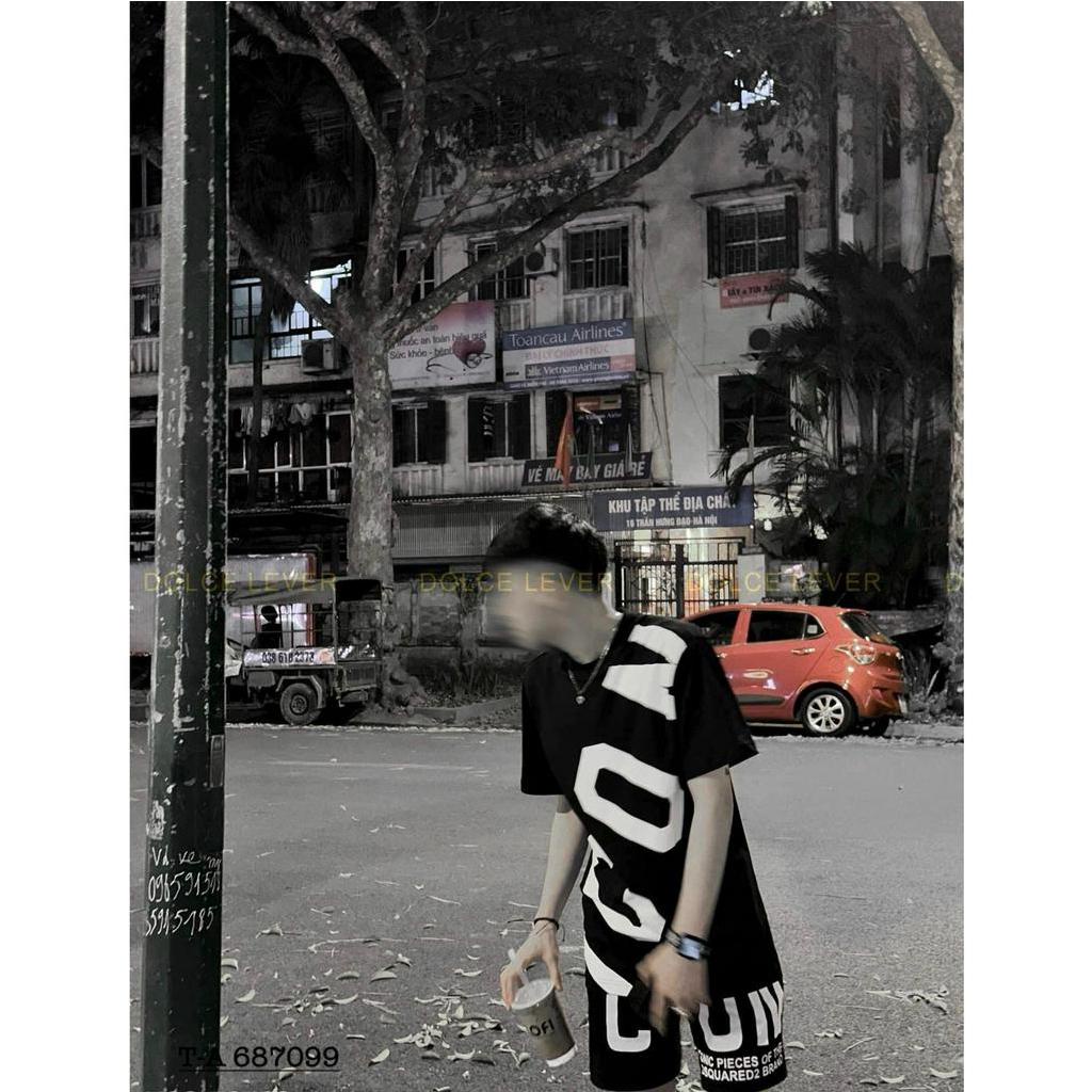 Bộ Hè Nam Nữ Dis Que In Chữ - Bộ Hè Dis Que Dành Cho Nam Nữ