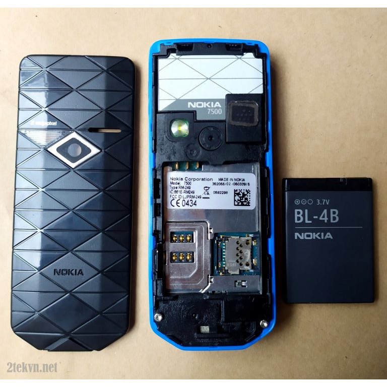 [Freeship toàn quốc từ 50k] Điện Thoại Nokia 7500 main zin chính hãng có pin và sạc Bảo hành 12 tháng | BigBuy360 - bigbuy360.vn