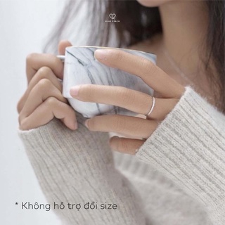 Combo Nhẫn Bạc Blue Peach Siêu Hời Số 3 CB010