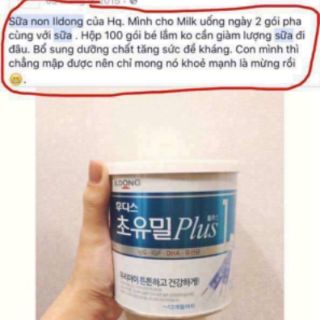 Sữa non Ildong Hàn Quốc