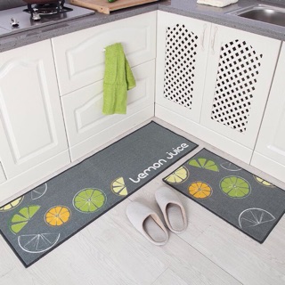 Set 2 thảm nhà bếp loại đẹp (1 thảm dài +1 thảm ngắn)