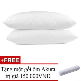 Bộ 2 gối đầu + Gối ôm ( ép hơi )