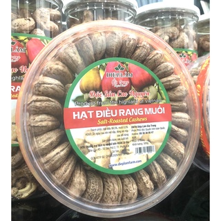 500gr hạt điều rang muối nguyên vỏ loại A+