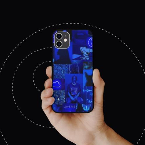 Ốp lưng iphone hình sad feeling  collage art pop art sang trọng viền vuông  cho các dòng SAMSUNG PAP20210907