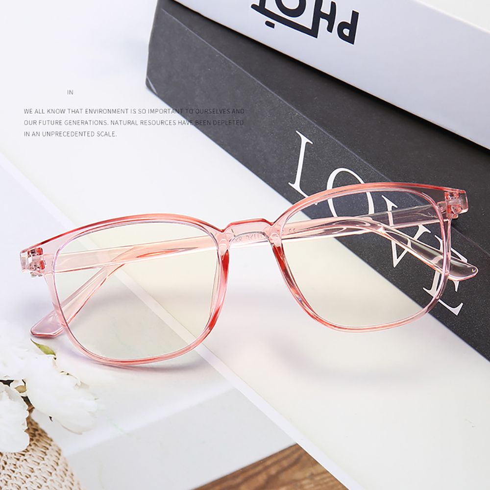 Mắt Kính Gọng Vuông Trong Suốt Thời Trang Hàn Quốc 2life