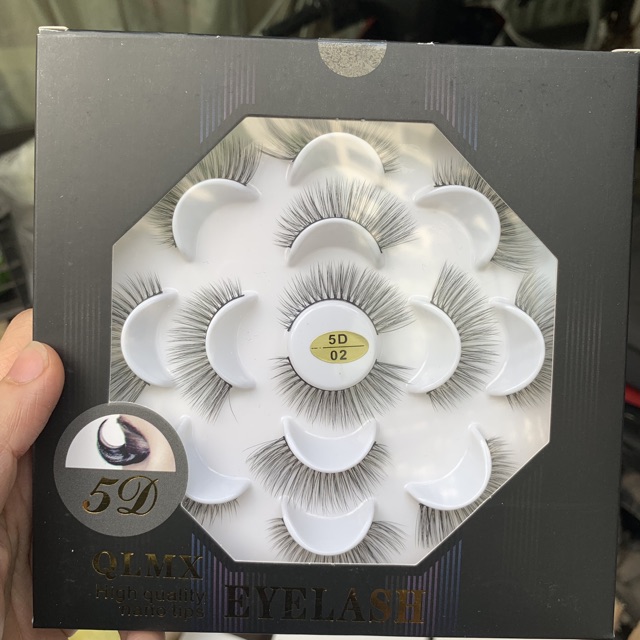 Set 7 cặp mi giả 5D Eyelash QLMX