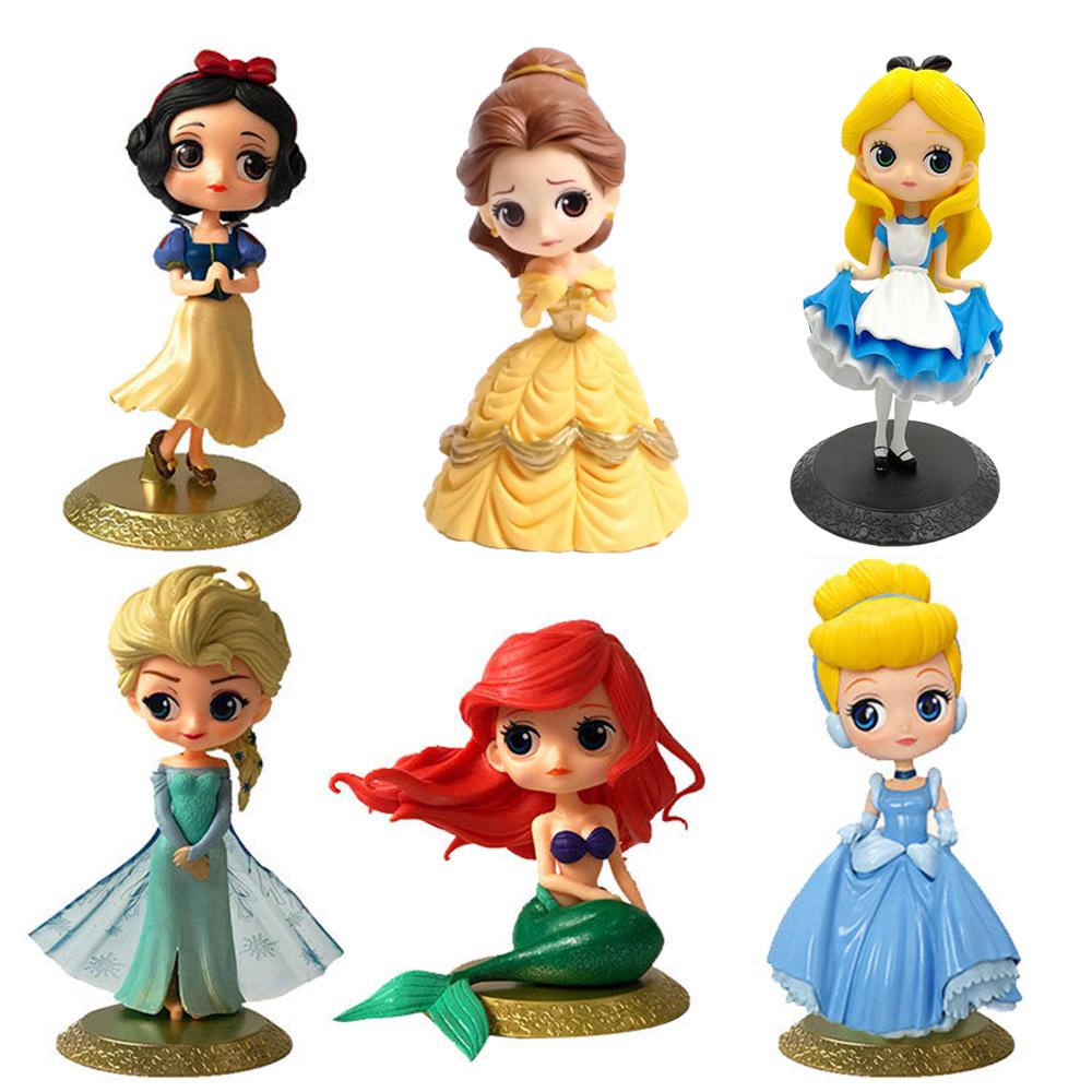 Mô Hình Đồ Chơi Nhân Vật Elsa / Nàng Tiên Cá / Lọ Lem / Anna