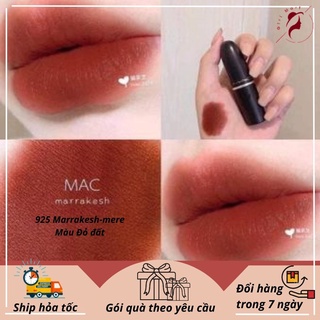 Son MAC Marrakesh-mere Màu 925 Đỏ đất trendy chuẩn Auth date mới