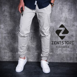 Quần jogger đũi