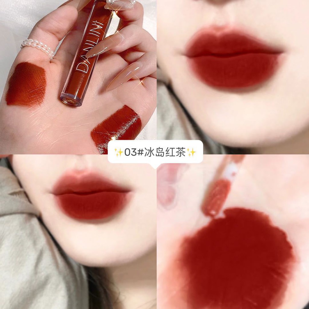 Set 4 Cây Son Air Lip Glaze DanLini Beauty Siêu Xinh Hàng Mới