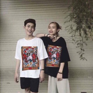 Áo thun tay lửng nam- nữ kiểu Nhật