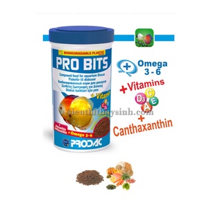 Thức ăn Prodac Pro Bits dạng hạt dành cho cá Dĩa (Ý) 500g