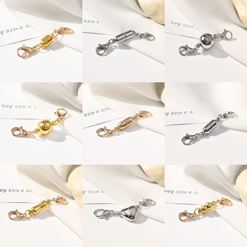 Dây Đeo Cổ Khóa Nam Châm Bằng Thép Không Gỉ Cho Người Lười