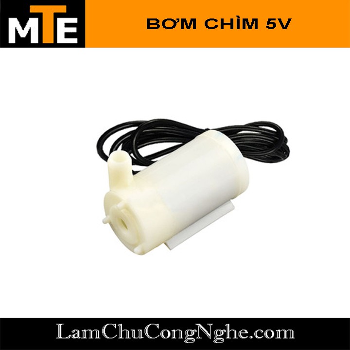 Động cơ bơm chìm mini 3-6VDC lưu lượng 1,2L -1,6L / phút