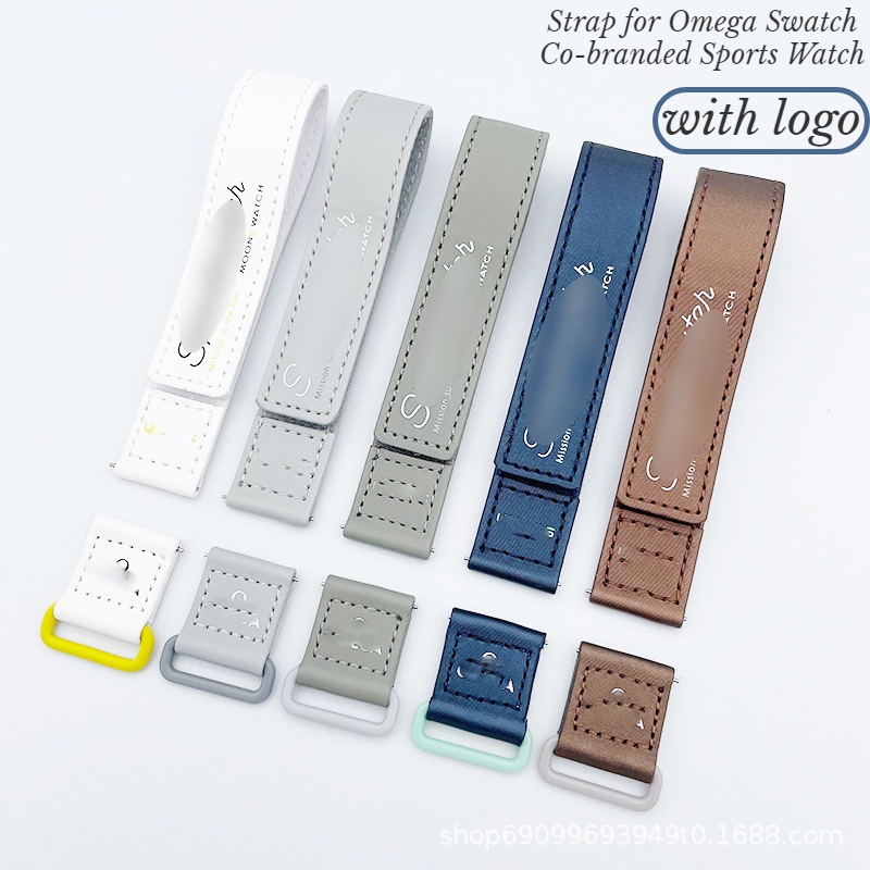 Dây Đeo Đồng Hồ 20MM Cho O#Mega S#Dây Da Đeo Tay 20mm Mặt Đồng Hồ Thời Trang