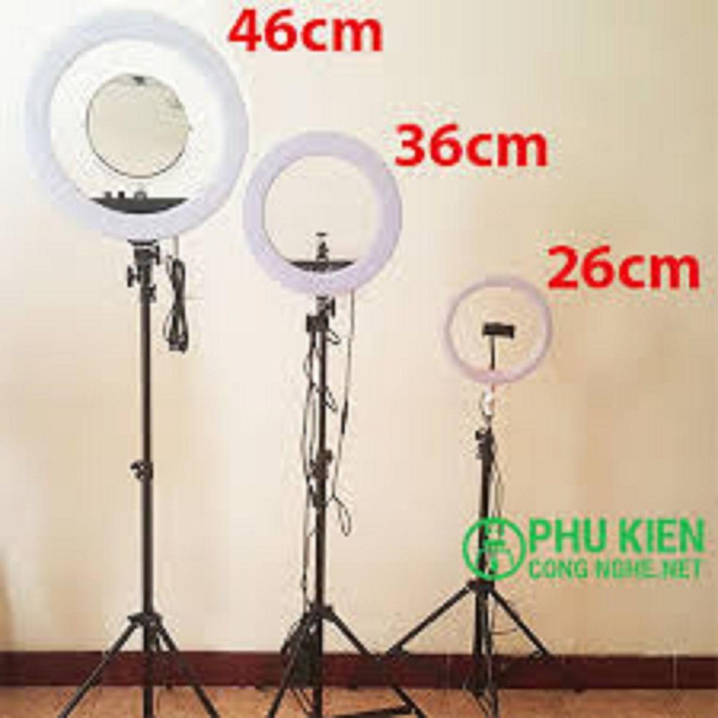 [FREESHIP-150K] ĐÈN LED RING (45cm, 26cm, 33cm, 16cm) HỖ TRỢ LIVESTREAM, TRANG ĐIỂM