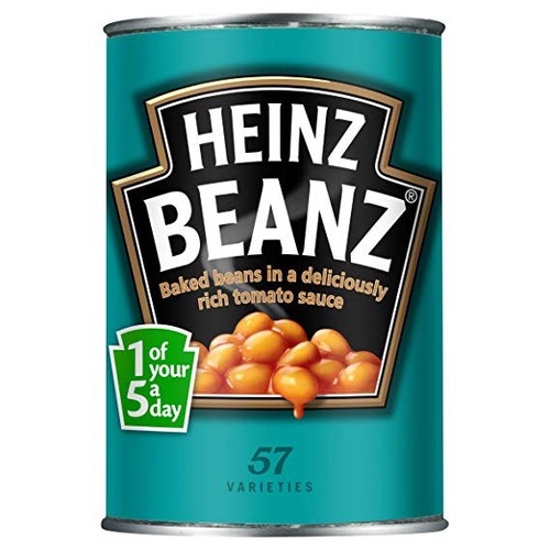 Lốc 6 Lon Đậu sốt cà chua hiệu Heinz Baked Bean 415g