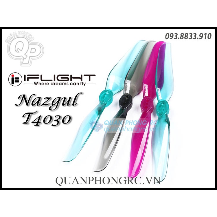 Cánh 2 Lá 4 inch T4024 2 Blades FPV Freestyle Propellers
