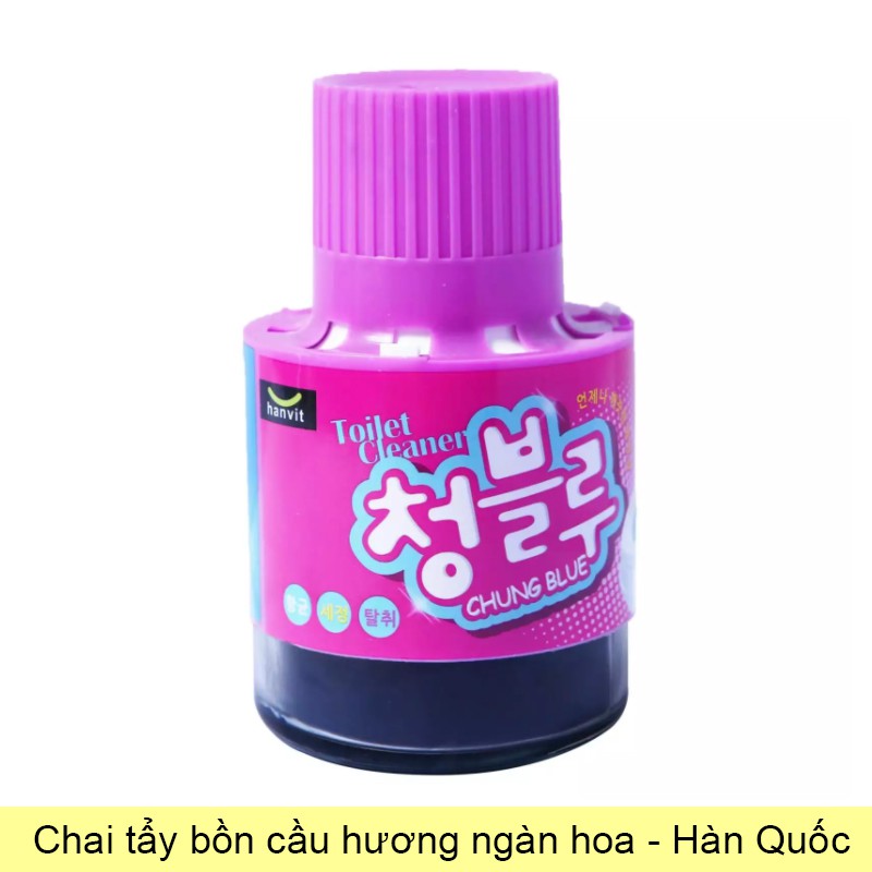 Lọ chai thả bồn cầu Hàn Quốc hương ngàn hoa
