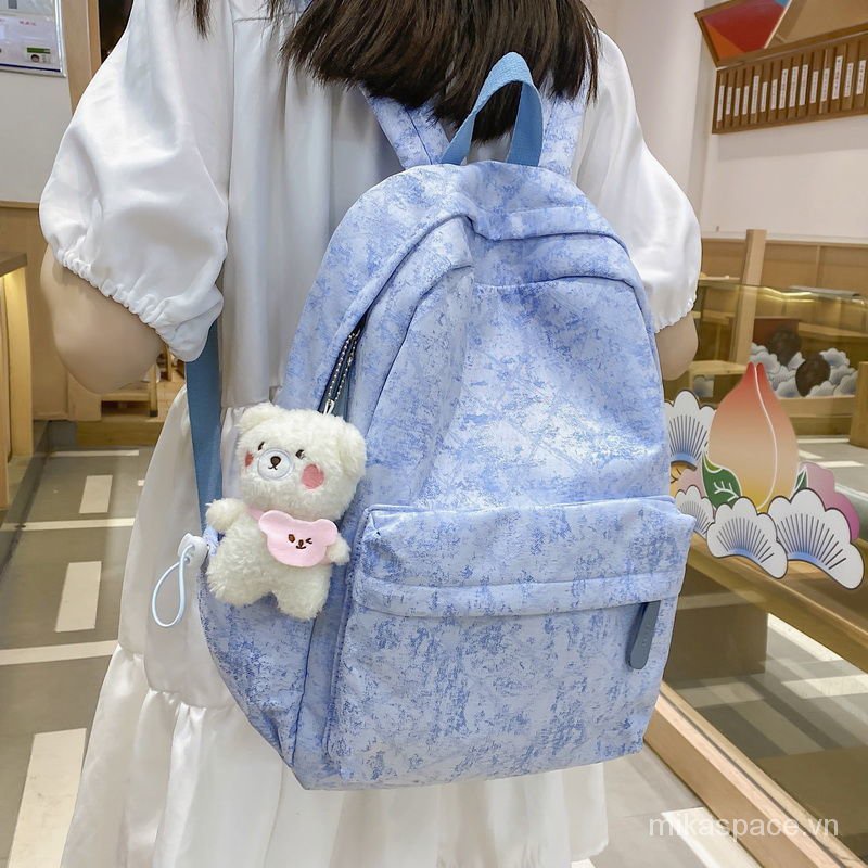 Balo đi học nữ hàn quốc siêu nhẹ Balo máy tính 15 inch