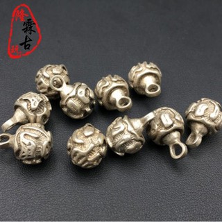Mặt dây chuyền bằng đồng khắc chữ mantra diy