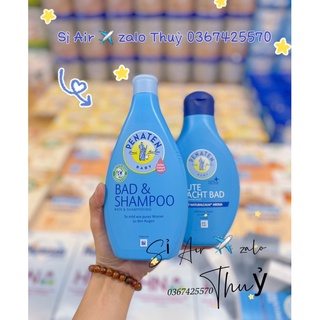Sữa tắm gội giúp bé ngủ ngon / chống cảm Penaten Đức 400ml