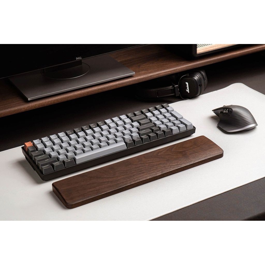Kê tay gỗ óc chó HyperWork cao cấp dành cho bàn phím cơ