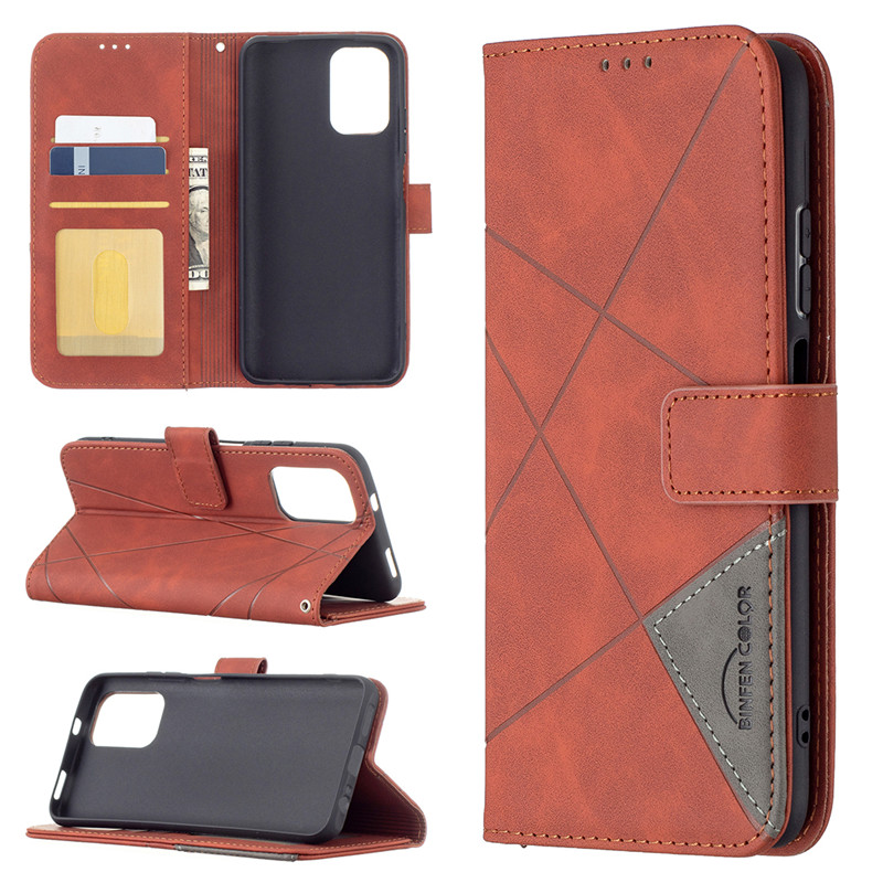 Leather Case Redmi Note 9 Redmi Note 9S Redmi 8 Redmi Note 8T Redmi Note 7  BINFEN Colour Fashion Full Protection Fashion Flip Wallet Buckle Card Cover Magnetic Attraction Soft Cover Casing Phone Case BOX BIN Casing Bracket Protective Shell