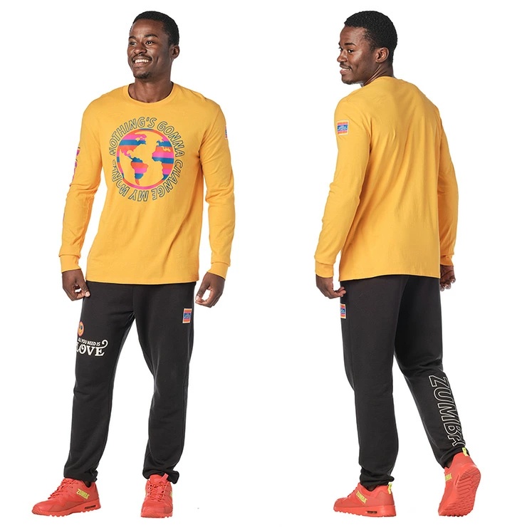 Women Clothes  Zumba Fitness ZW Mới Áo Thun Nữ Tay Dài Z1T0 0061