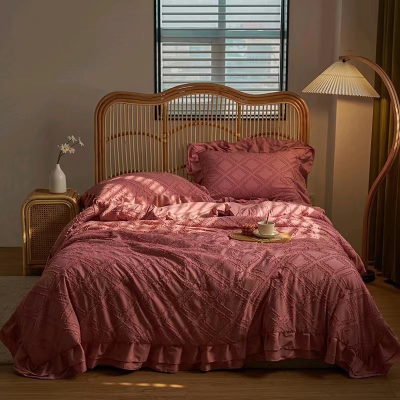 Set Đũi Dệt Chăn Hè Phong Cách HQ - Shinbedding( Nhiều Màu Sắc)