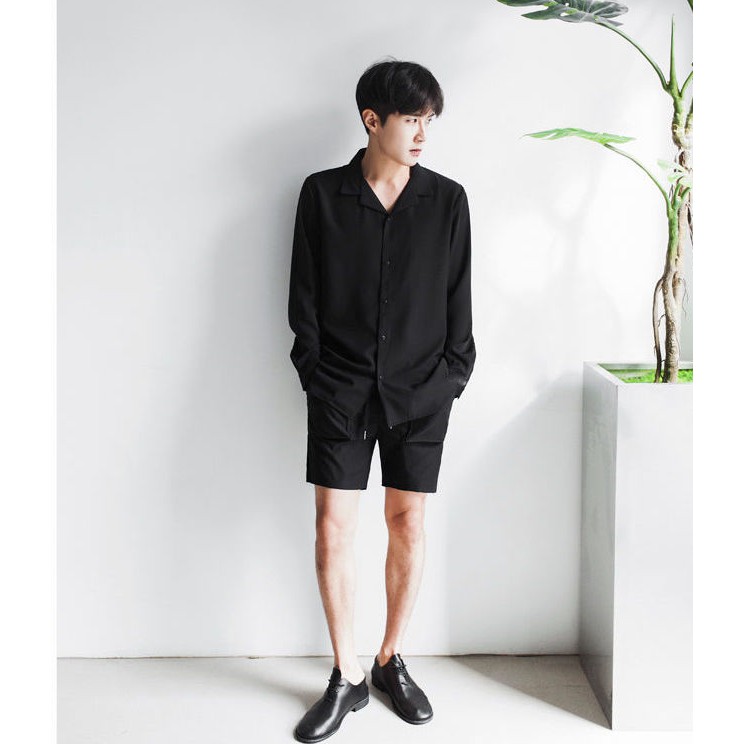 Áo sơ mi Unisex cổ Vest Unisex
