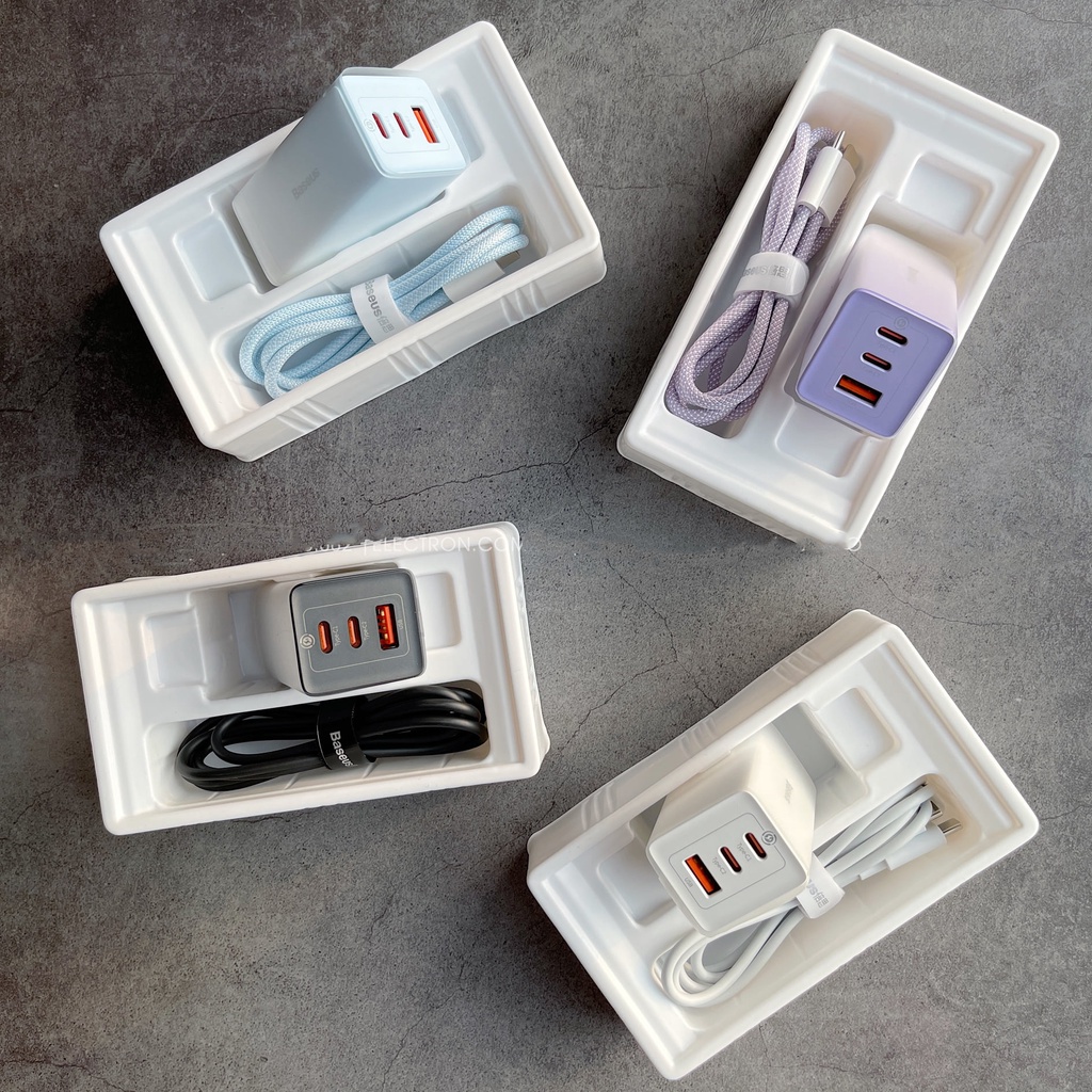 Củ sạc nhanh GaN3Pro 65W USB Quick Charge 4.0