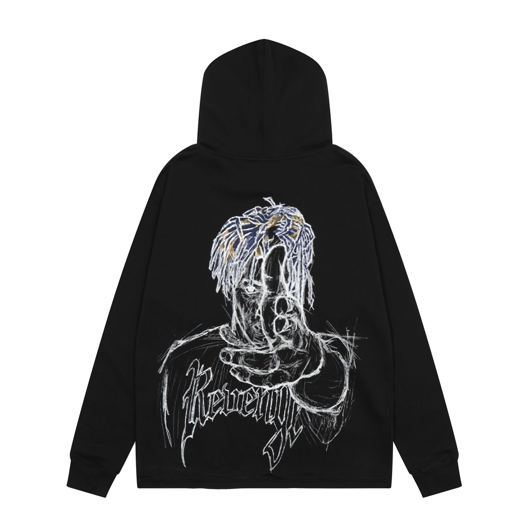 Áo Hoodie Cotton Unisex In Chữ Revenge Thời Trang