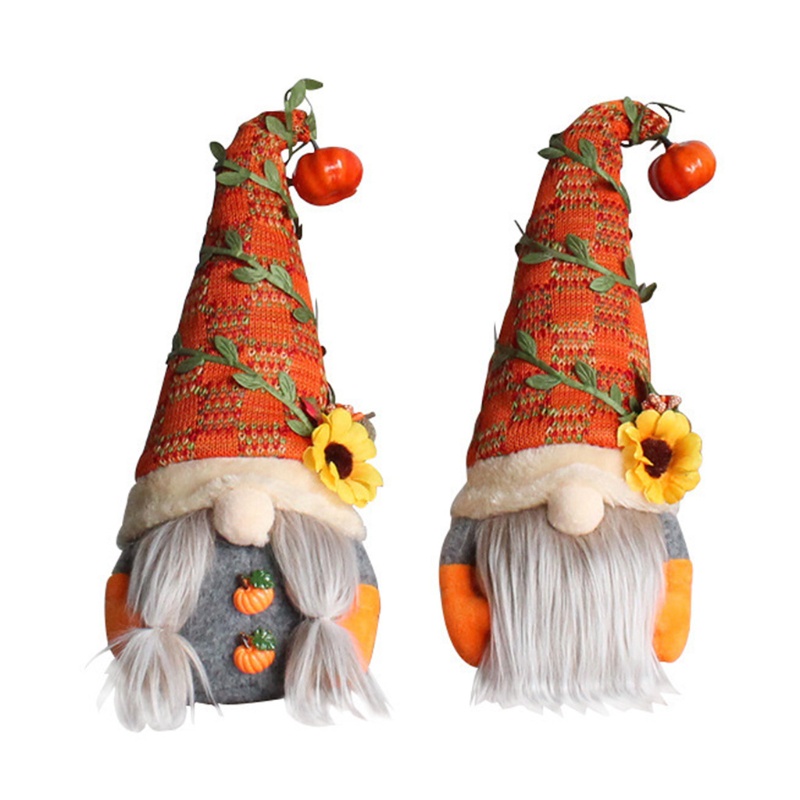 Wmmb Fall Gnome Hoa Hướng Dương Swedish Nisse Tomte Elf Dwarf Nhồi Bông Trang Trí Giáng Sinh Lễ Tạ Ơn Mùa Thu D