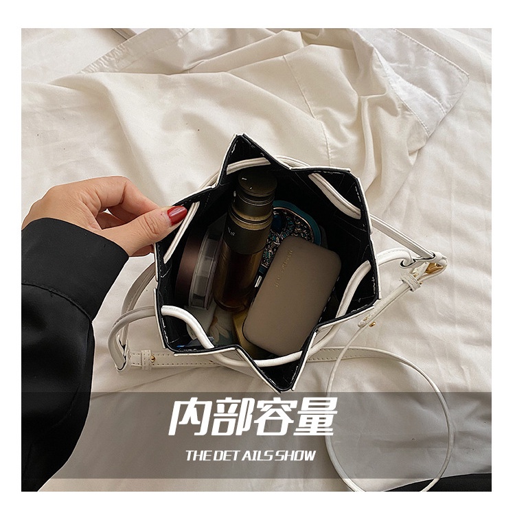 Túi đeo chéo JASMIN NOIR da PU thiết kế đơn giản cho nữ