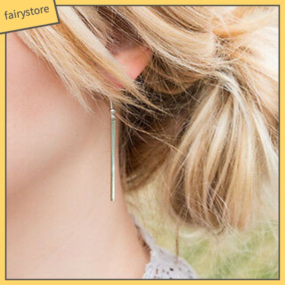 Hoa tai dáng dài thiết kế độc đáo thời trang cho nữ