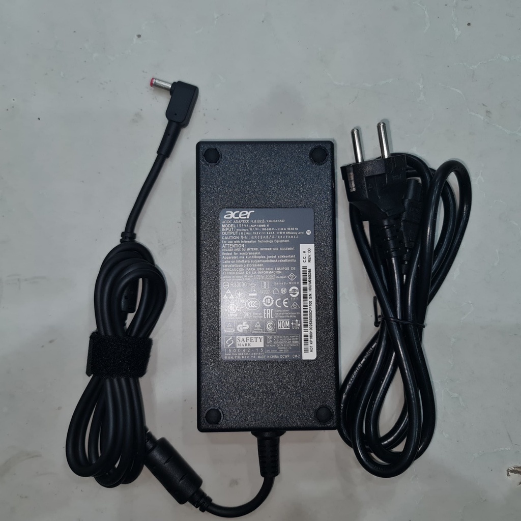 Sạc laptop acer Nitro5 AN515-58 19.5V-9.23A - Tặng kèm dây nguồn