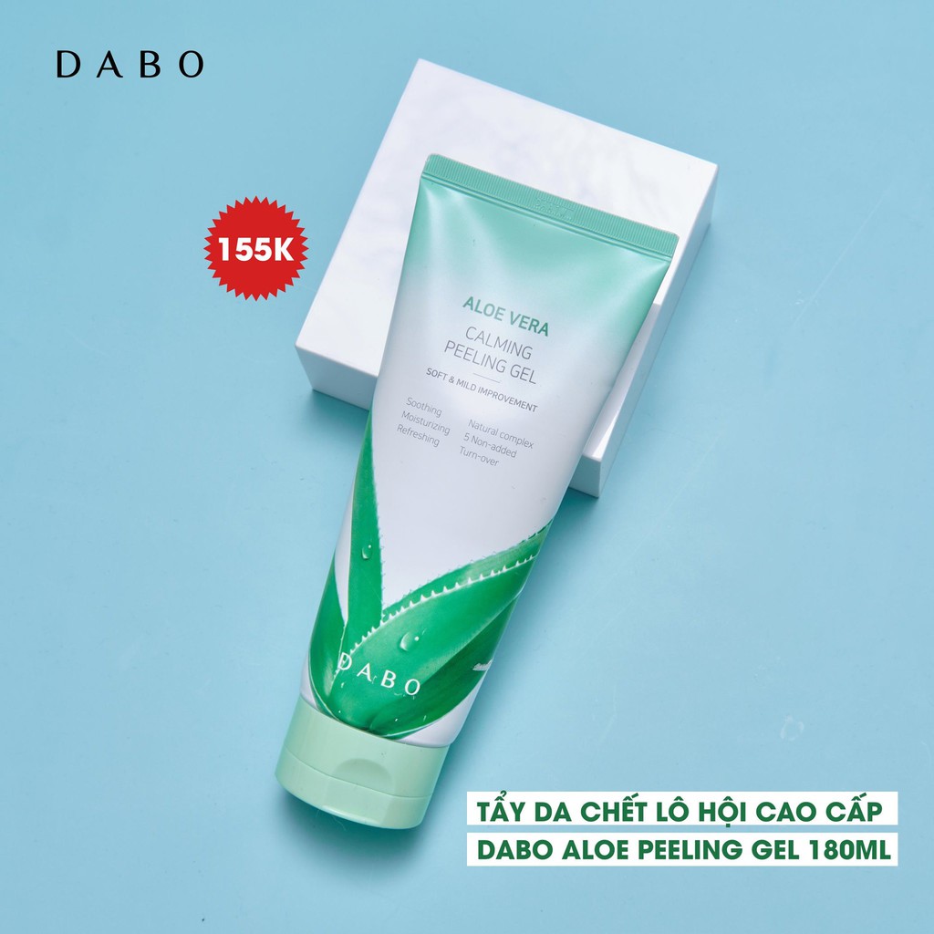 Tẩy da chết Lô Hội cao cấp - DABO Aloe Peeling Gel 180ml