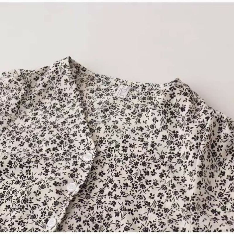 Order set váy ulzzang theo gam màu trắng 4227