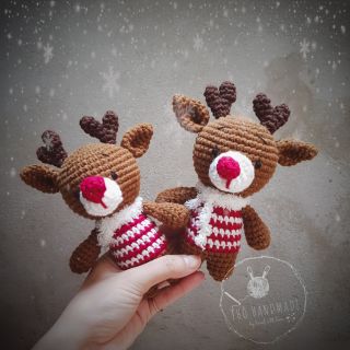 Móc khóa tuần lộc handmade