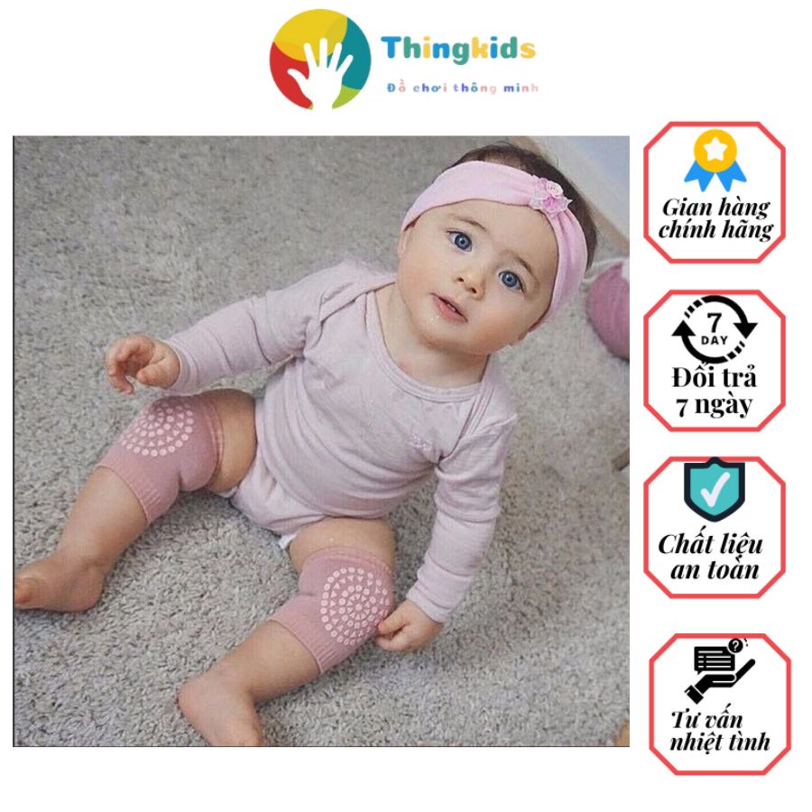 Tất tập bò chống trượt an toàn cho bé - Thingkids