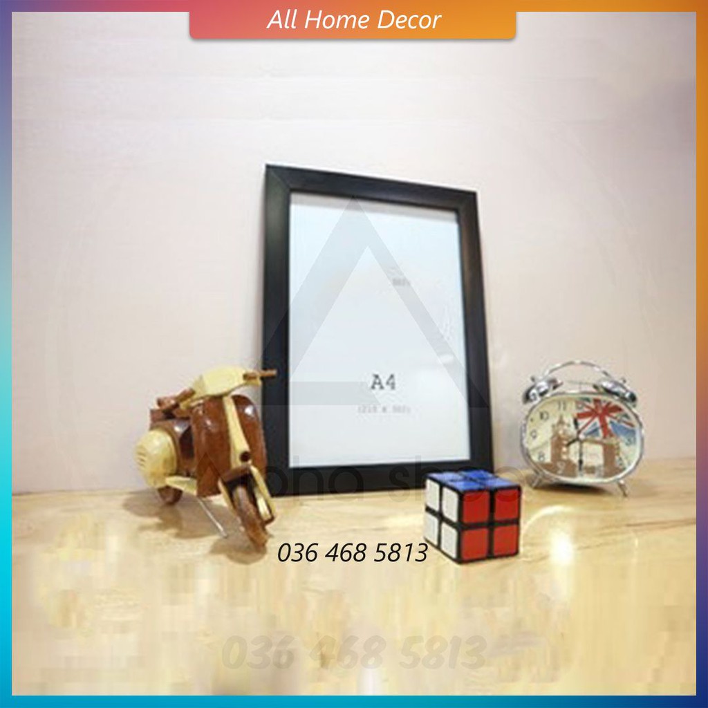 Khung ảnh A4 Alpha, khung tranh 21x30 | BigBuy360 - bigbuy360.vn