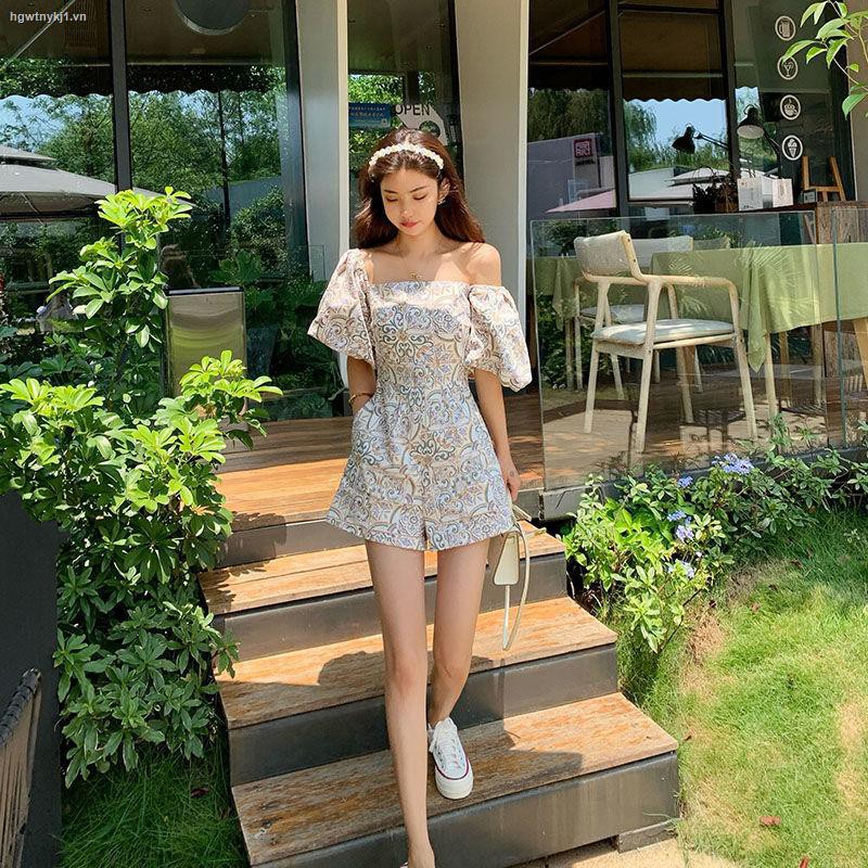 Áo liền quần Ngắn Tay Xinh Xắn Theo Phong Cách Hàn Quốc Dành Cho Nữ 2021 | BigBuy360 - bigbuy360.vn